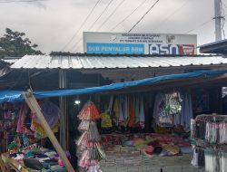 APMS Milik Perusda PT. Ternate Bahari Berkesan Jadi Tempat Jual Pakaian, Pemkot Tutup Mata