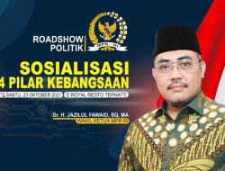 Roadshow Politik, Wakil Ketua MPR Sosialisasi Empat Pilar Kebangsaan di Malut