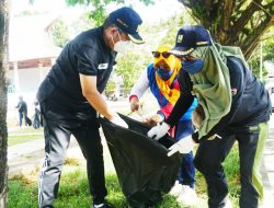 Aksi BPJN Malut Bersihkan Jalan Peringati Hari Jalan dan Sambut STQ Nasional di Sofifi