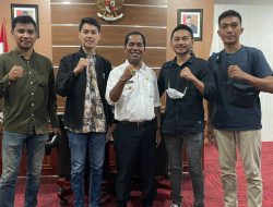 Jelang Pelantikan, HIPMI Silaturahmi dengan Wakil Walikota Ternate