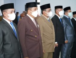 Walikota Resmi Lantik Enam Pejabat Perumda Ake Gaale