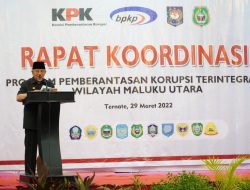 Gubernur Malut Ingatkan SKPD Komitmen Berantas Korupsi