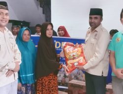 Sambut Ramadhan, LPM Malut Salurkan Bantuan Sembako ke Anak Yatim Piatu