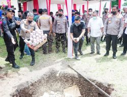 Jelang Ramadhan, Polda Malut Musnahkan Ribuan Miras Bermerek Hasil Razia