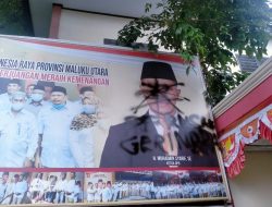 Sekretariat di Obrak-Abrik,  Wajah Ketua DPD Gerindra Malut Dicoret