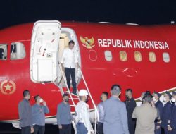 Presiden Tiba di Maluku Utara Disambut Gubernur dan Pagdam Pattimura