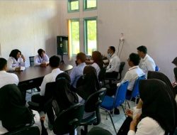 Rapat Perdana, Kepala Bapas Kelas II Tidore Ingatkan Disiplin Pegawai