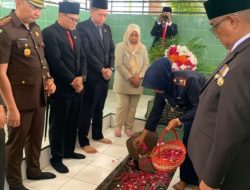 Kepala Bapas Kelas II Tidore Ikut Upacara Hari Pahlawan Nasional