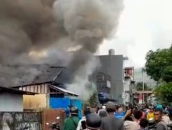 Diduga Ledakan Kompor Hanguskan Rumah Warga Makassar Barat