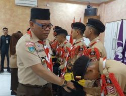 Sekprov Malut Lepas Kontingen LT-V Lima Pramuka Menuju Cibubur