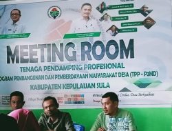 Rakor TPP P3MD se-Kepulauan Sula, Malik Sillia Jadi Narasumber