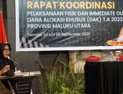 PUPR Malut Diharapkan Kelola DAK 2023 dengan Baik