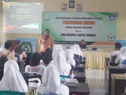 Kejati Malut Edukasi Hukum Cegah Penyalagunaan Narkoba dan Medsos ke SMA 5 Ternate