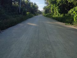 Pekerjaan Jalan Gane Luar-Rangaranga Milik PUPR Malut Telah 100 Persen