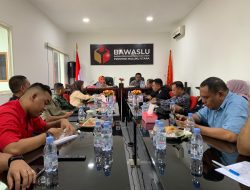 Bawaslu dan KPU Malut Bersinergi Bahas Kesiapan Teknis PSU di TPS 08 Tabona