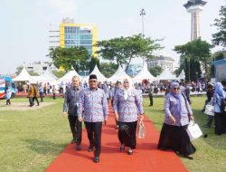 Pj Gubernur Malut Bersama Istri Hadiri Malam Puncak Harganas di Jawa Tengah