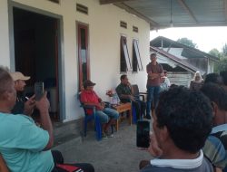 Warga Panambuang Sampaikan Keluh Kesah Pembangunan Halsel ke Calon Bupati Jasri Usman
