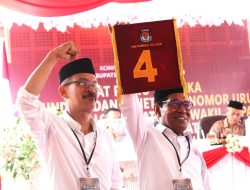Dapat Nomor 04, Paslon Jasri-Muhlis Optimis Juara Pilkada Halsel 2024