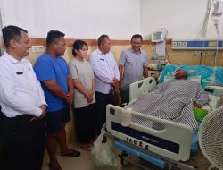 Pj Gubernur Malut Kirim Utusan Jenguk Korban Speed Boat Bella 72 di Luwuk