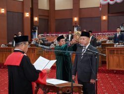Iqbal Ruray Resmi Jabat Ketua DPRD Maluku Utara