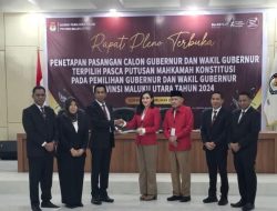 Resmi Ditetapkan KPU, Sherly-Sarbin akan Rangkul Semua Pihak