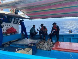 Kapal LCT Rute Buli-Bitung Terbalik, Empat Korban Belum Ditemukan