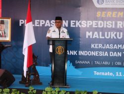 Sekprov Malut Lepas Ekspedisi Rupiah Berdaulat