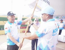 Lepas Kontingen FORNAS VIII, Wagub Berharap Bisa Harumkan Nama Provinsi Malut