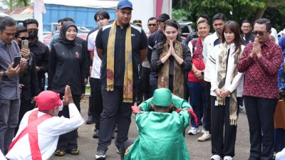 Menpora Kuker ke SMA N 5 Kota Ternate Didampingi Gubernur Sherly