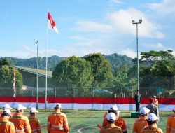 HUT ke 80 RI, Semangat Nasionalisme Berkibar di Tambang Emas Gosowong
