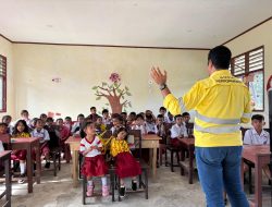 Giliran Siswa SDN Daru NHM Peduli Gelar Edukasi PHBS dan Mitigasi Bencana