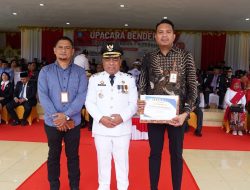 NHM Terima Penghargaan Lingkungan Terbaik pada HUT RI ke-80 di Halut
