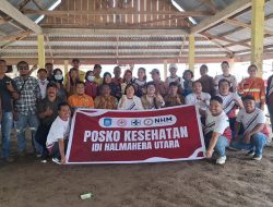 NHM Hadir Dukung Layanan Kesehatan IDI Halut untuk Warga Terdampak Bencana di Kao Barat