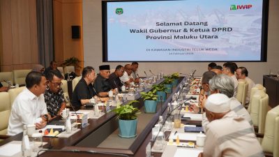 Bertandang ke PT. IWIP, Wagub Sentil Perusahan Tambang Wajib Bayar Pajak