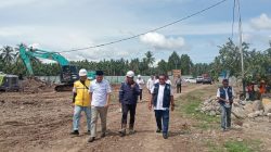 Wagub Malut Tinjau Pembangunan Sekolah Rakyat di Halbar