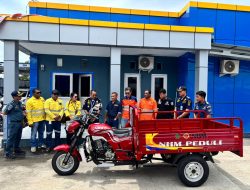 Permudah Atasi Sampah di Pelabuhan Sofifi, NHM Peduli Serahkan Satu Unit Viar