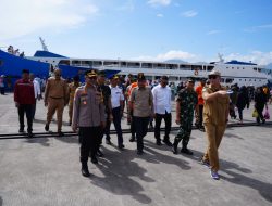 Wakil Gubernur Malut Tinjau Posko Lebaran di Ternate