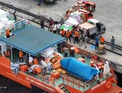Pandudewanata Angkut Logistik Pemprov Malut dan Pemkot ke Batan Dua