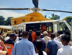 NHM Kerahkan Helikopter Bawa Pasien Hidrosefalus Berobat ke Manado