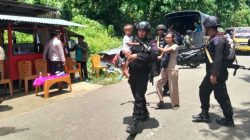 Polisi Pulangkan Pengungsi Pasca Bentrokan Dua Desa di Halteng