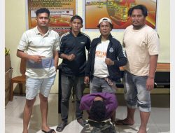Resmob Halsel Ciduk Pelaku Pencurian Kabel Lampu Jalan
