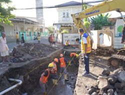 BPJN Malut Gerak Cepat Perbaiki Saluran Melintang di Kayu Merah