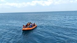 Perahu Nelayan Terbalik, Satu Anak Hilang, Satu Meninggal Dunia