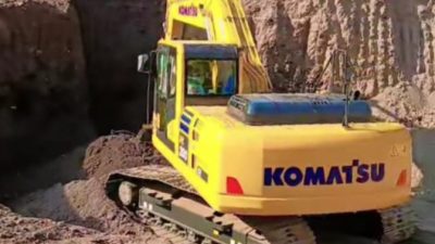 Proyek Jalan Pulau Makian Rp.10 Miliar Diduga Pakai Material Ilegal