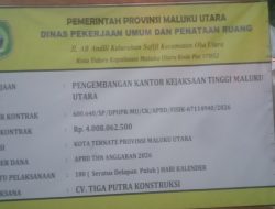 Papan nama proyek