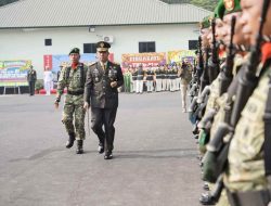 HUT TNI ke 81 : Danrem Tekankan Jadikan Momentum Perkuat Komitmen dan Profesionalisme Prajurit 