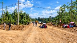 Tuntut Ganti Rugi Lahan, Warga Blokir Akses Jalan Produksi PT. HMS