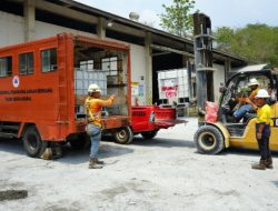 Dukung Penanganan Karhutla, NHM Serahkan Bantuan Tangki Air Operasional ke BPBD Halut
