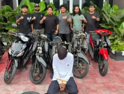 Polres Ternate Ungkap Pencurian Motor, Sebagian Dijual di Bengkel Takoma